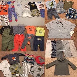 Baby boy 18-34 months clothes